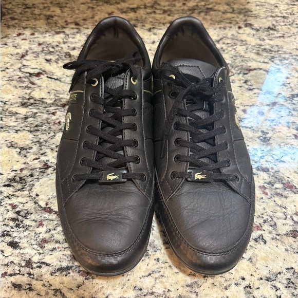 Lacoste Chaymon Black sneakers size 12 - Picture 1 of 10